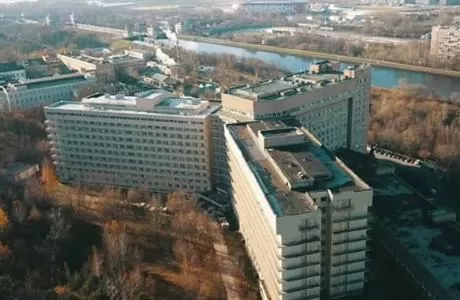 Здание центральной клинической больницы Гражданской Авиации